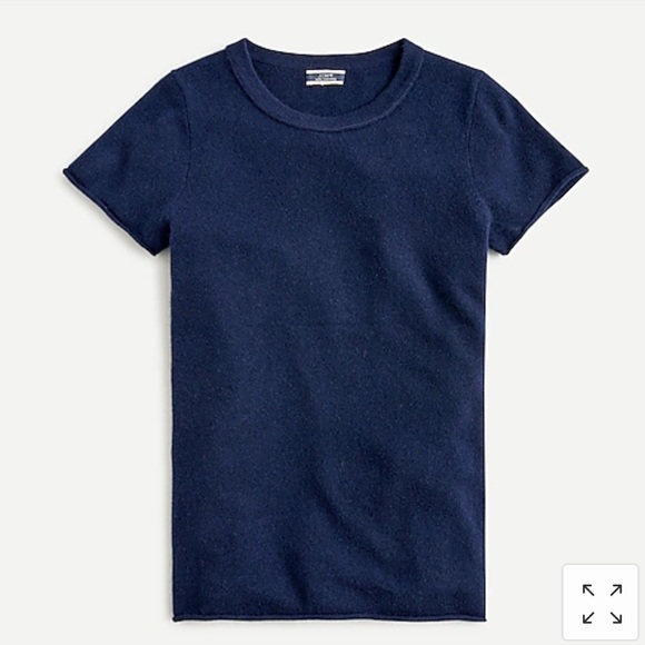 J. Crew Sweaters - j.crew short sleeve cashmere tee